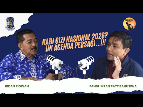 Hari Gizi Nasional 2026?? Ini Agenda PERSAGI Kabupaten Pandeglang!!! | PERSAGI Kabupaten Pandeglang PODCAST Eps. 16